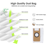 6-Pack Dust Bags Replacement for Extravis V5 Robot Vacuum